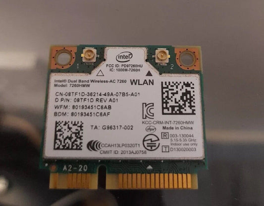 Dell Latitude E5440 E5540 E7240 E7440 Laptop Wlan Wifi Wireless Card