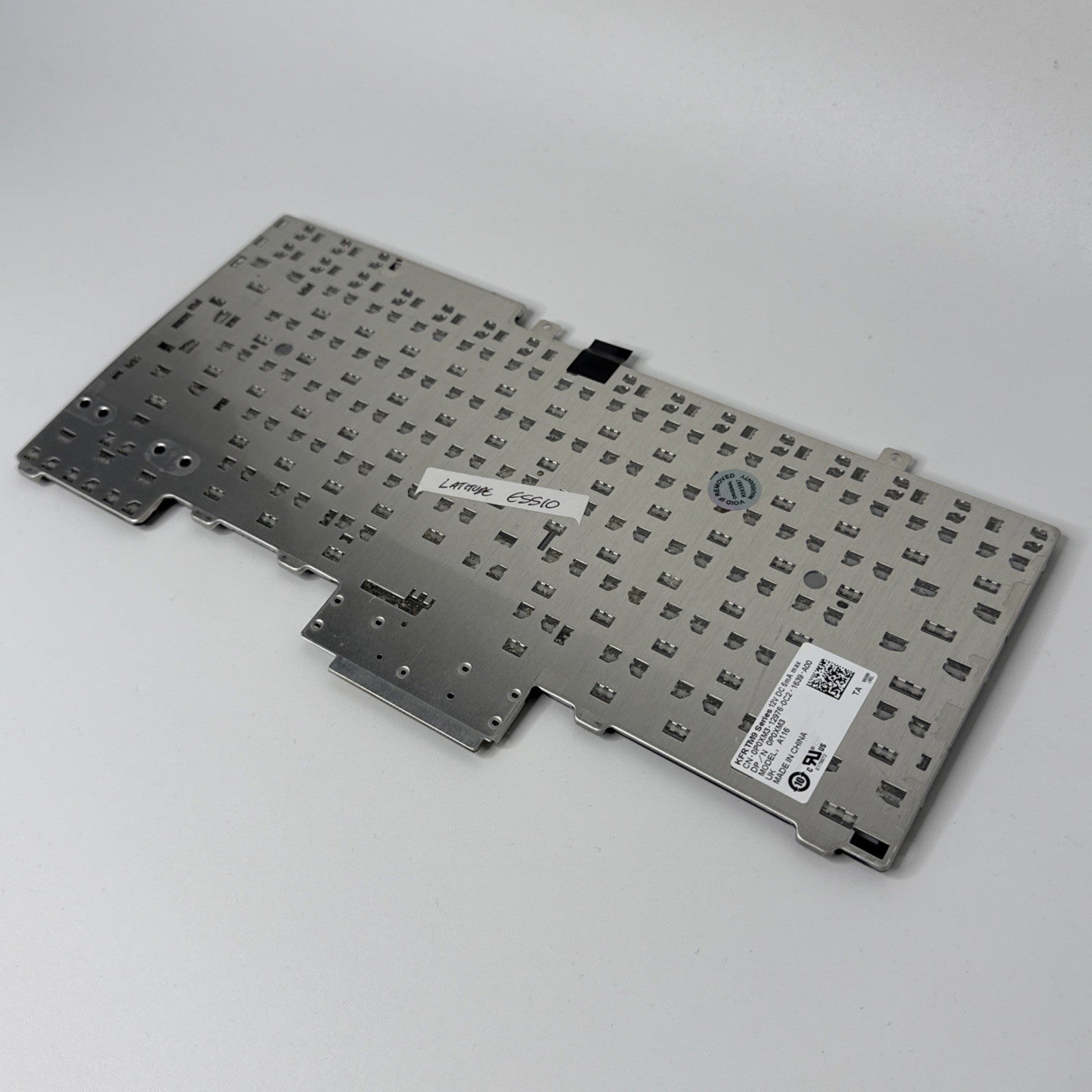 GENUINE DELL LAITUTDE E6500 E6400 E5510 0P0XM3 Black UK Keyboard