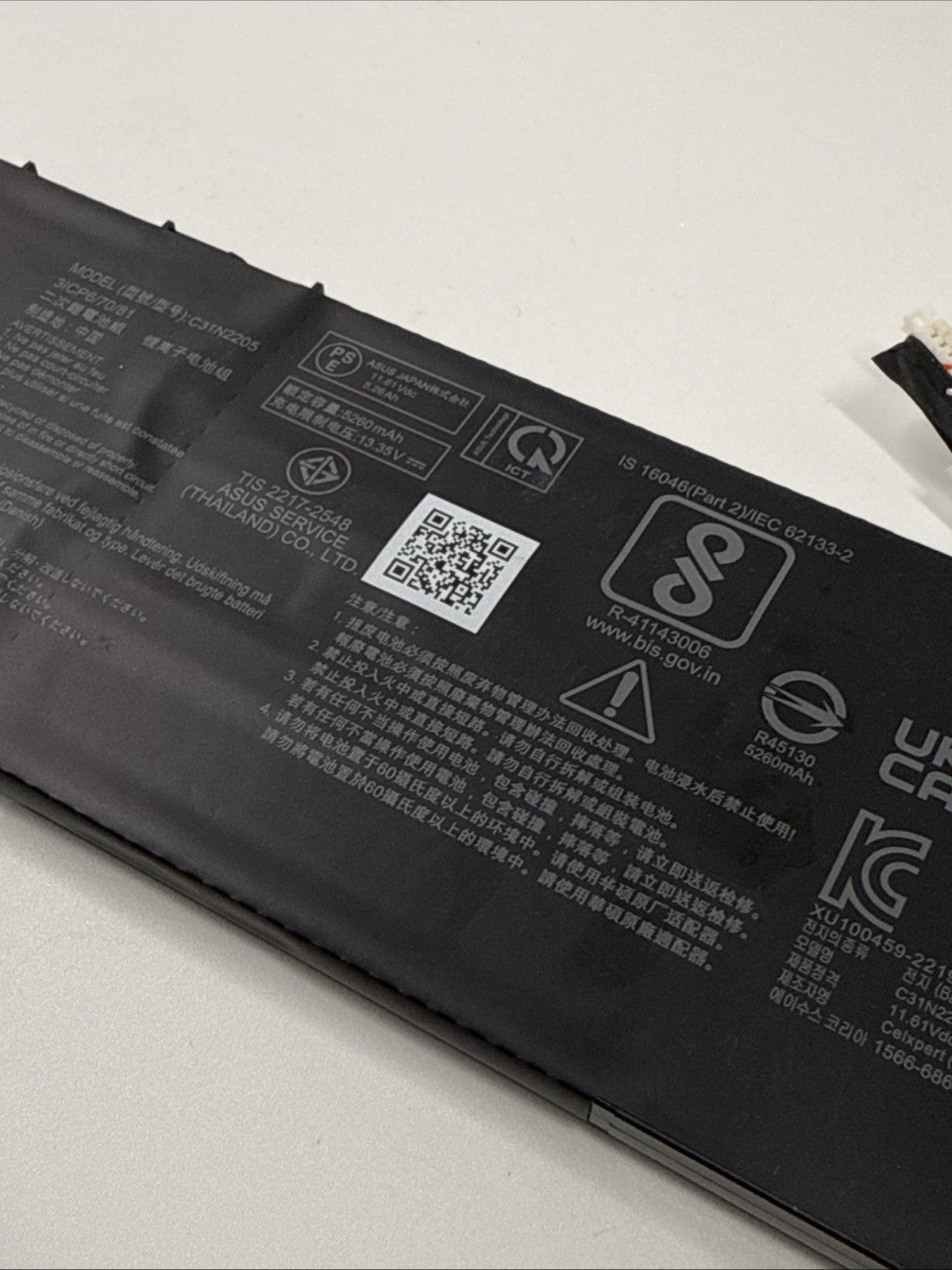 Genuine Asus Chromebook Vibe CX34 Flip, Flip CX3401FBA Laptop Battery