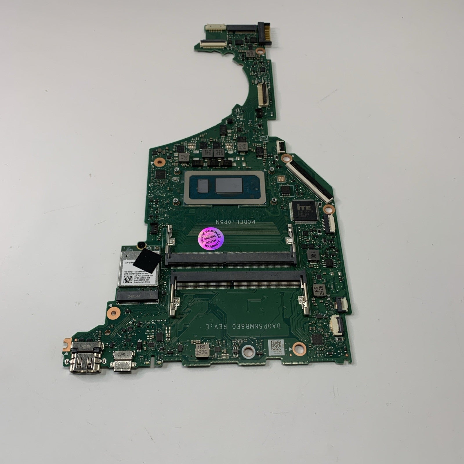 Genuine HP 15S-FQ Motherboard Main Board Intel Core i5-1235U DA0P5HMB8E0 REV: E
