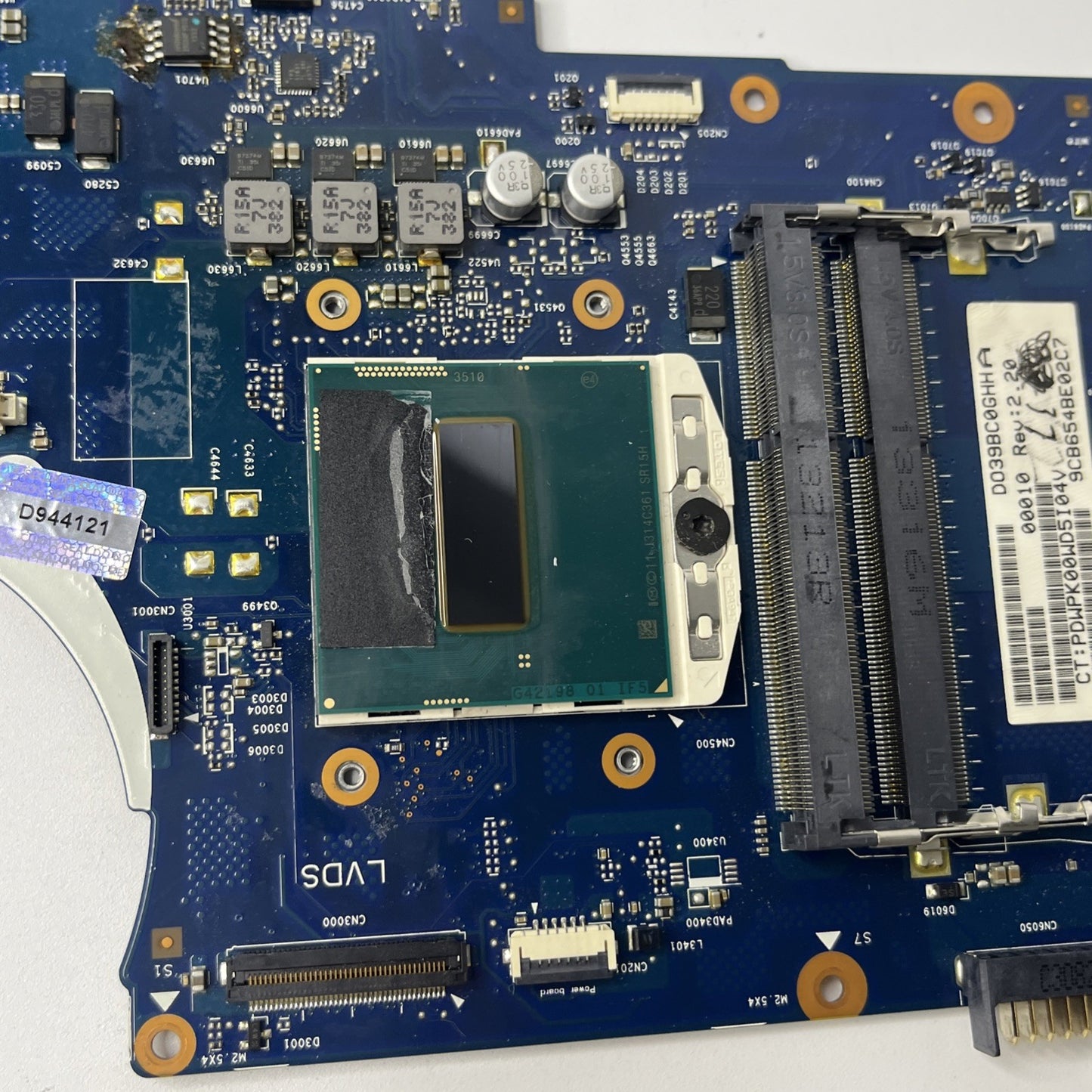 Genuine HP Envy-17 17-J Motherboard 17SBGV2D-6050A2549801 Intel i7-4700MQ