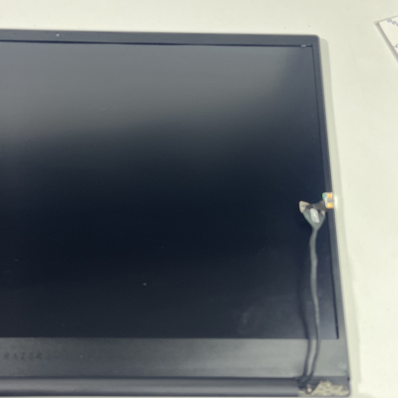 Genuine Black RAZER BLADE PRO 17 RZ09-0368 Complete Top Lid And Screen Assembly.