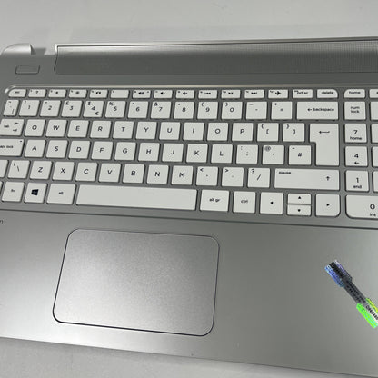 Genuine Silver Hp Pavilion 15-P189SA Palmrest ,keyboard&  Touchpad EAY1400304042