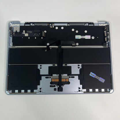 Genuine Apple MacBook Air 13" M4 A3240 Complete Palmrest  Cover  Blue 2025