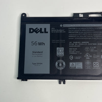 Genuine Dell 33YDH  3500mAh 56Wh Laptop Laptop Battery Good Health