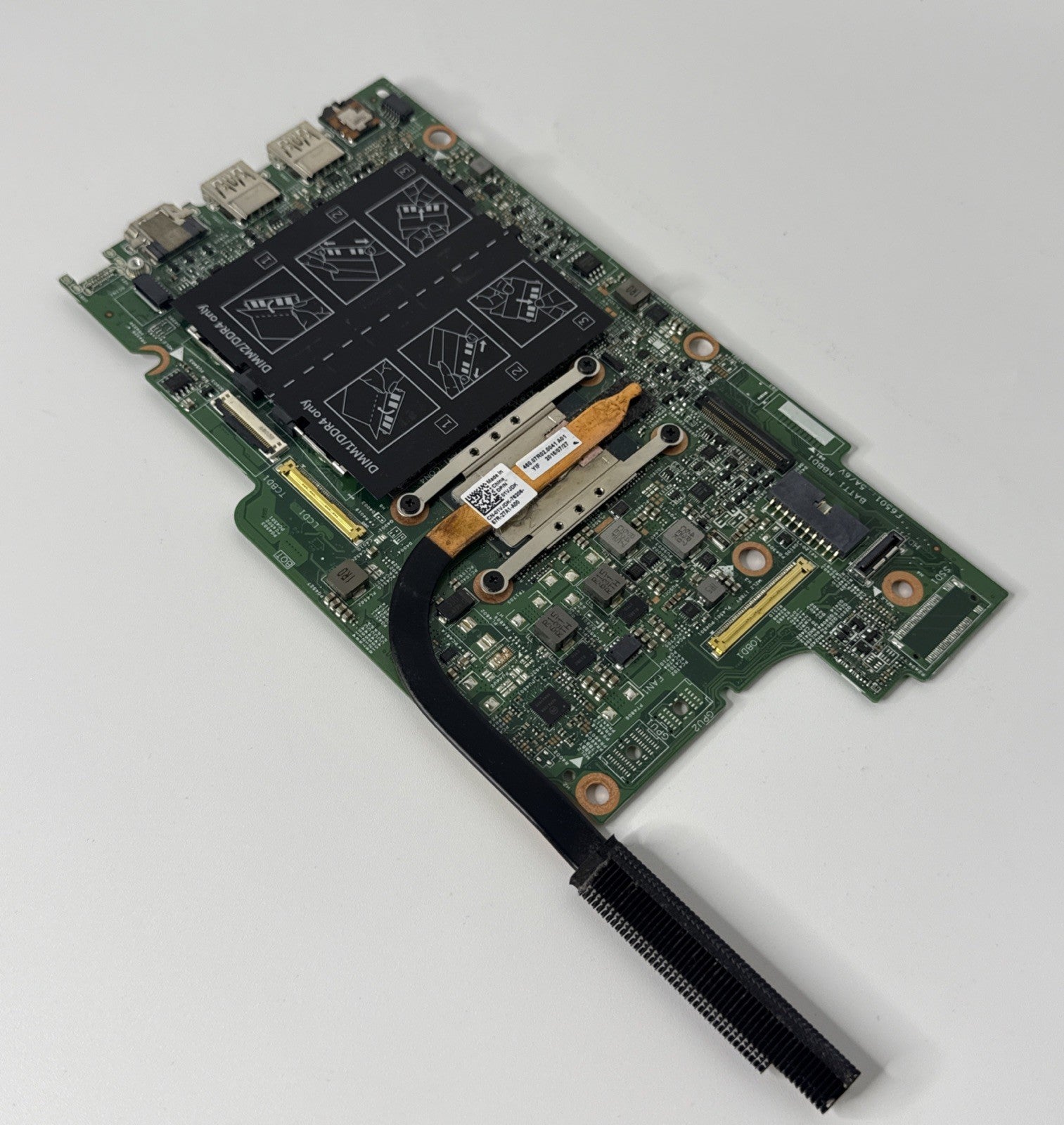 Dell Inspiron 13 5378 Laptop i5-7200U Motherboard 0PG0MH + Heatsink