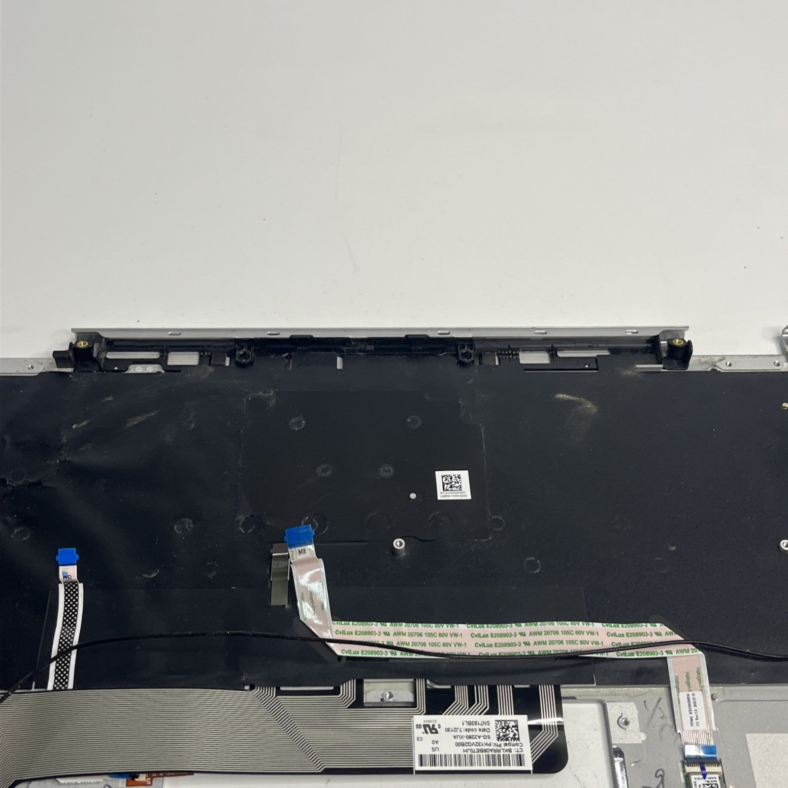 Genuine HP EliteBook x360 1040 G7 M16931-031 Backlit UK Keyboard Palmrest