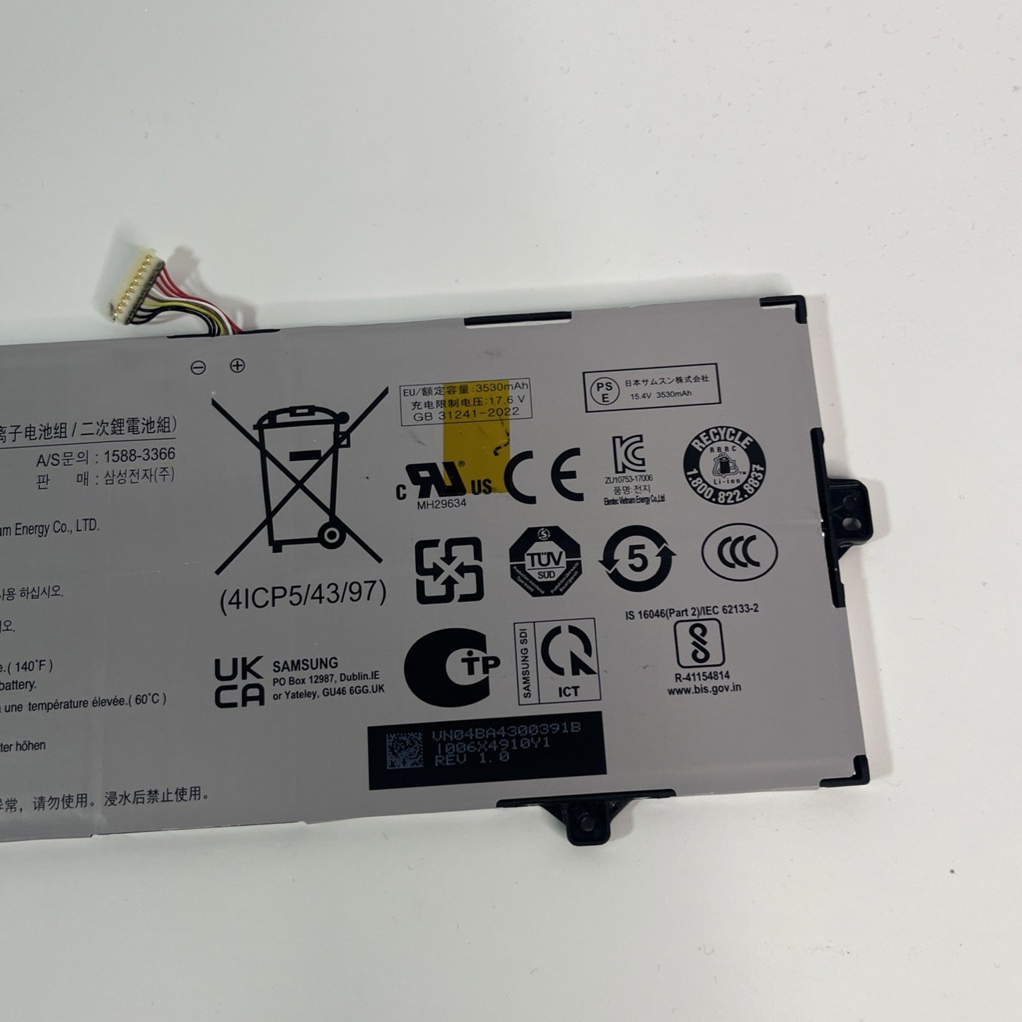 For original SAMSUNG Galaxy Book Flex2 NP750XDA NP750Xgk  AA-PBSN4AT battery