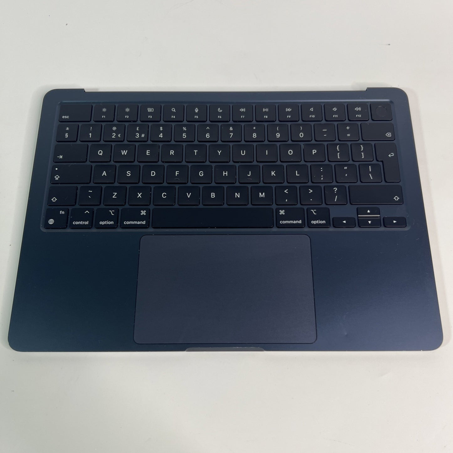 Apple Macbook Air 13 A2681 EMC 4074 Palmrest M2 UK Keyboard Midnight Blue