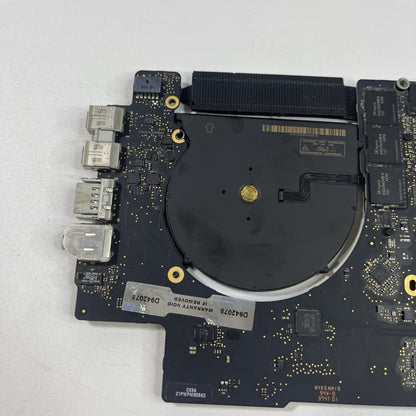 MacBook Pro A1398 Mid 2014 Logic Board,fan& heatsink  2.8GHz Core i7 16GB