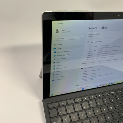 Microsoft Surface Pro 4 12.3 inch Tablet Intel Core i7-6650U 8GB RAM 256GB SSD