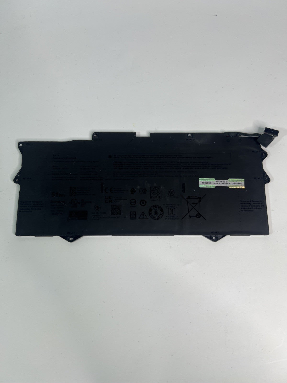 Dell XPS 13 9350 Genuine Battery 0W6D4H – Tested Working – Very Good Condition