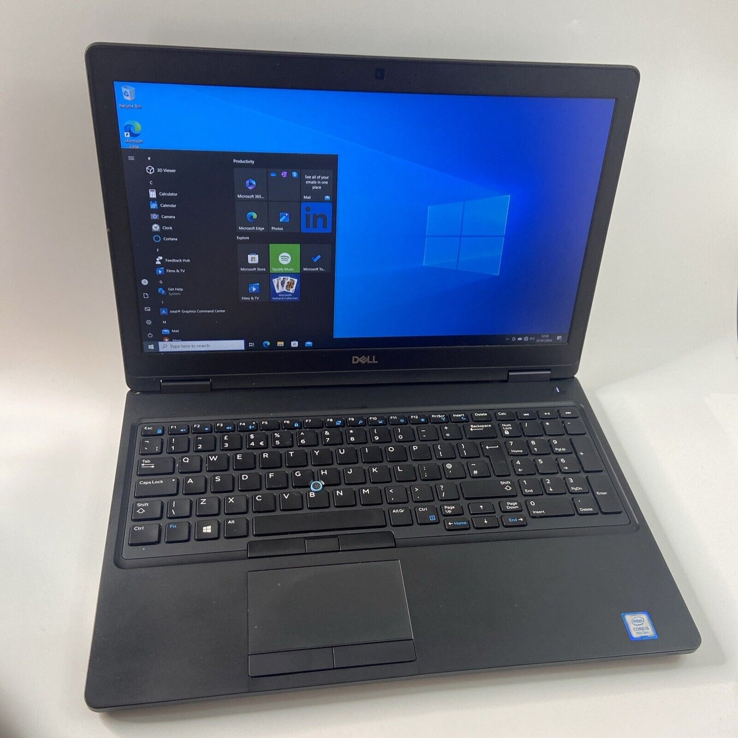 Dell Latitude  5590 Intel i5-8th Gen 16Gb 256Gb SSD FHD Windows 10 Pro