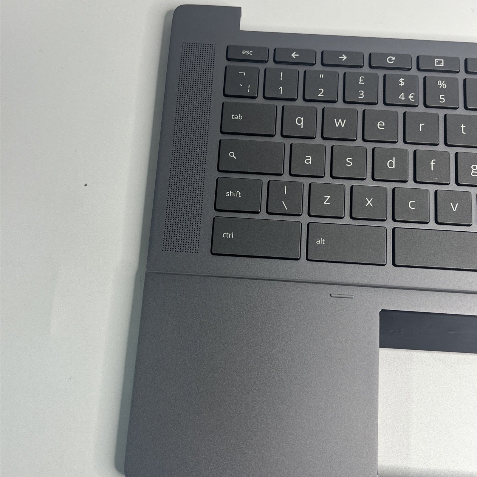 HP Chromebook 14B-NA 14 Cover Pamlrest + keyBoard Sliver KEQ4F0GCTATPIO