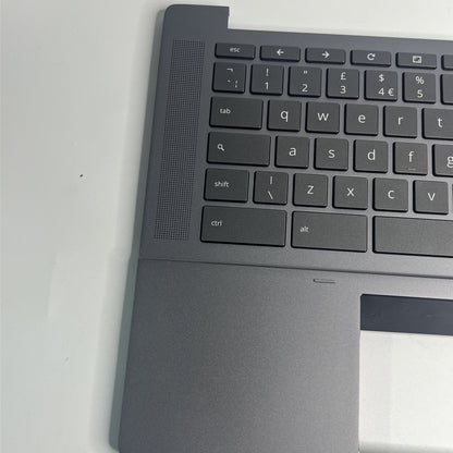 HP Chromebook 14B-NA 14 Cover Pamlrest + keyBoard Sliver KEQ4F0GCTATPIO