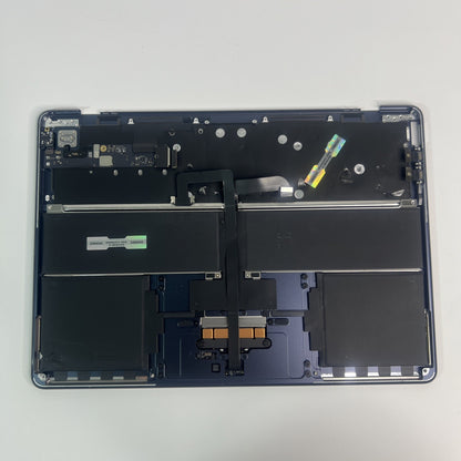 Apple Macbook Air 13 A3240 8781 2025 Complete Midnight Palmrest UK Keyboard