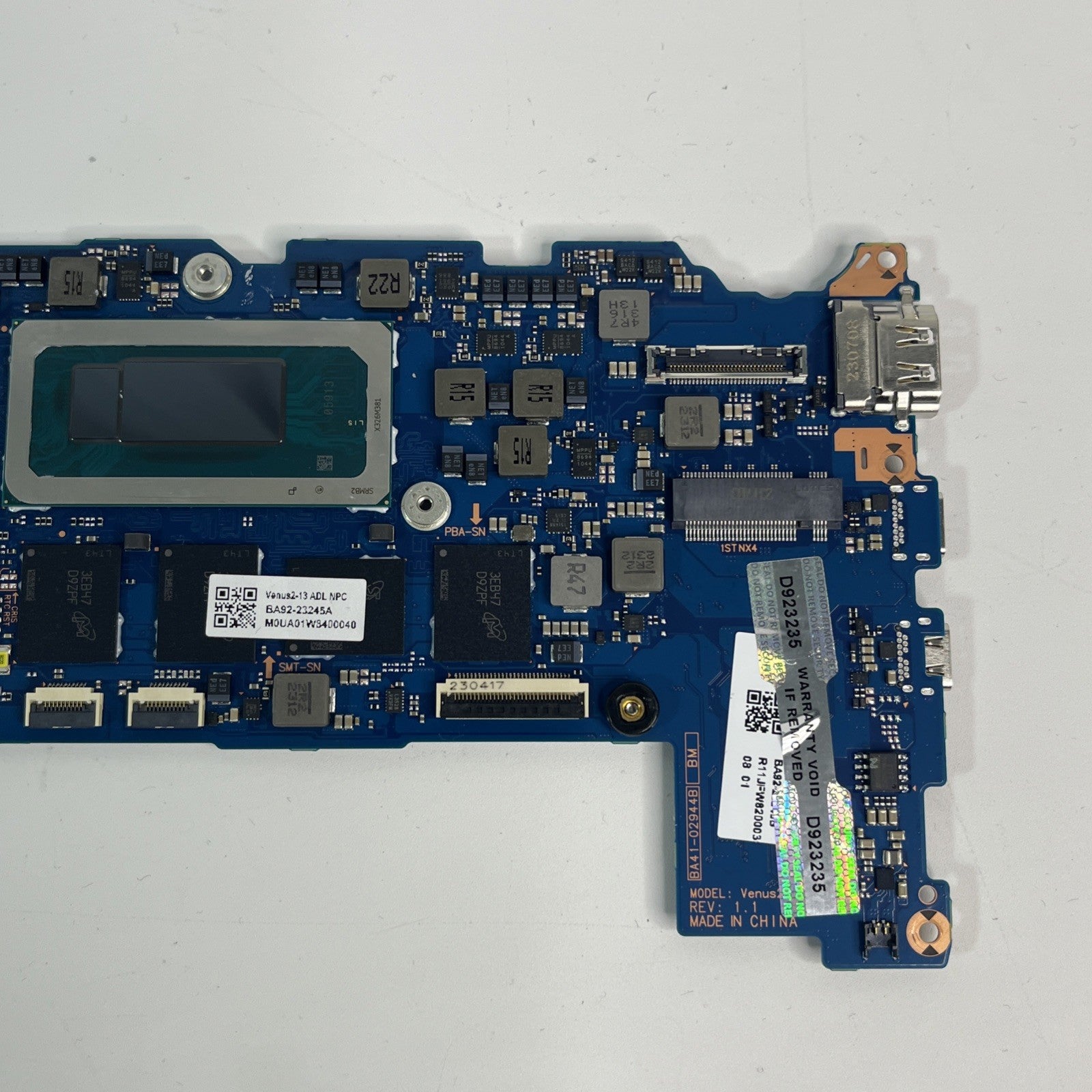 Genuine Samsung Galaxy Book 2 Pro NP930XED Motherboard I5-1240P