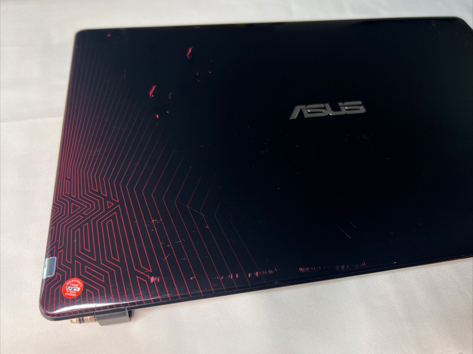 Asus K550V Screen Assembly Top Lid BLACK RED