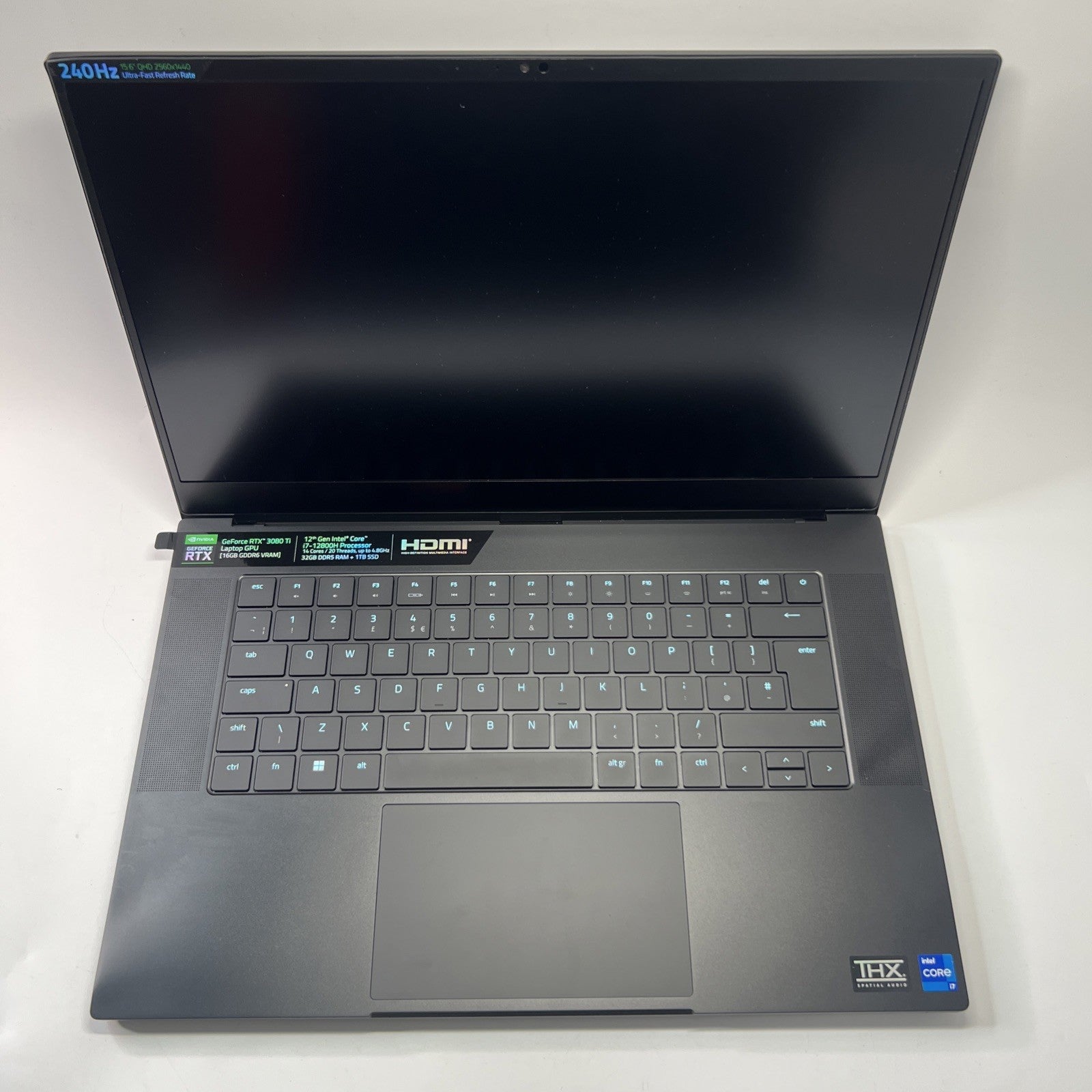 Razer Blade 15 Advanced RZ09-0421 Intel i7-12800H 32GB RAM 1TB SSD RTX 3080Ti
