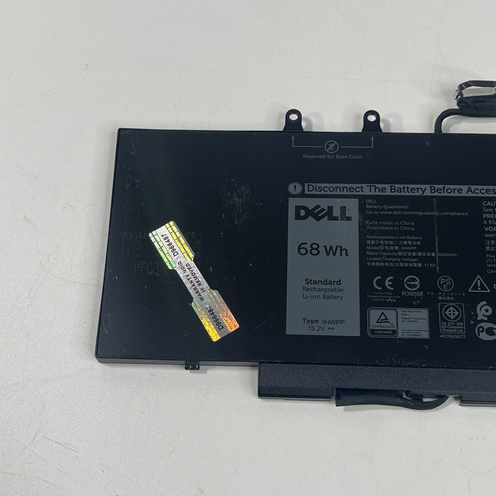 Genuine 3HWPP Battery For Dell Latitude 5510 health Fair