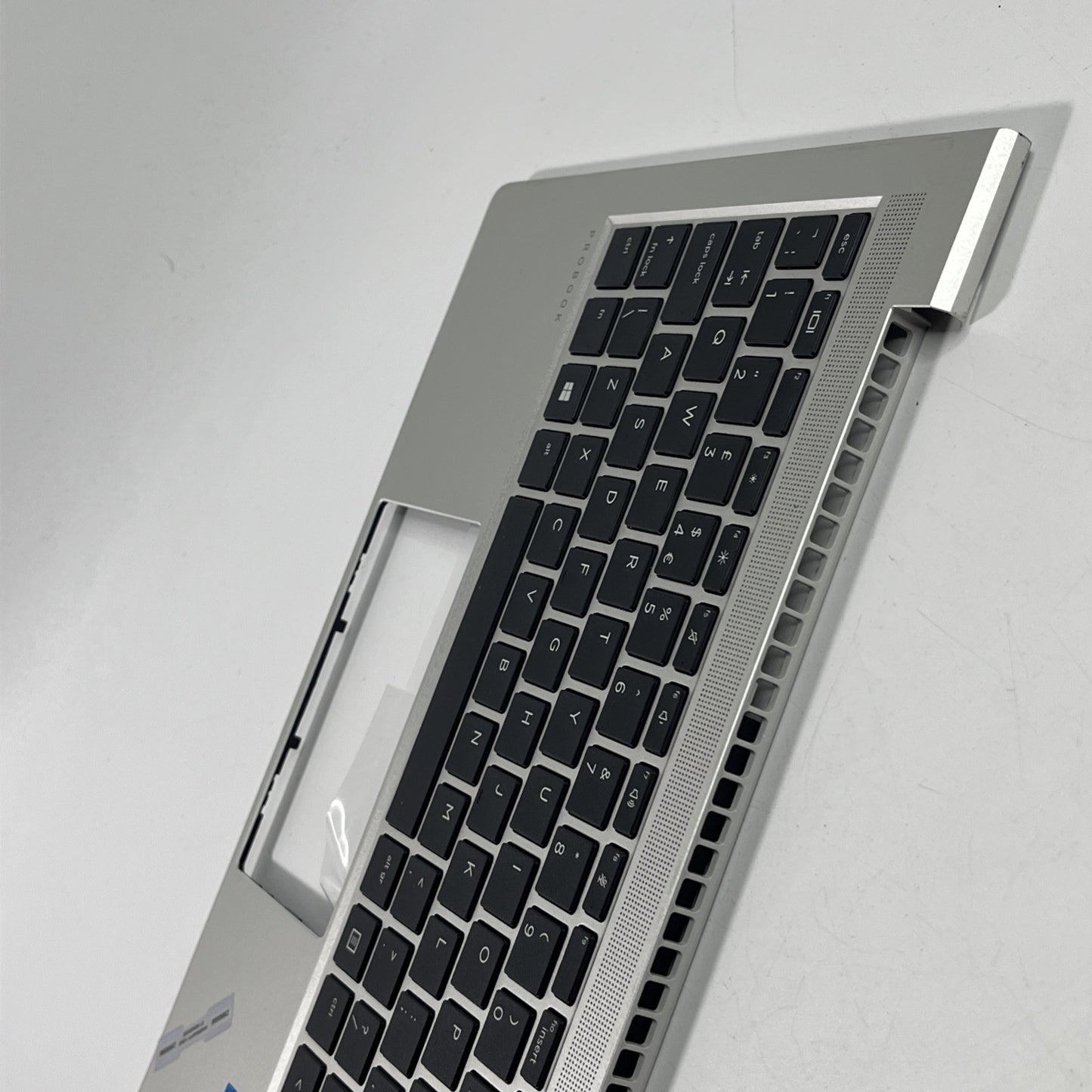 Genuine Silver HP ProBook 440  G8 UK  Keyboard PALMREST & Speakers.