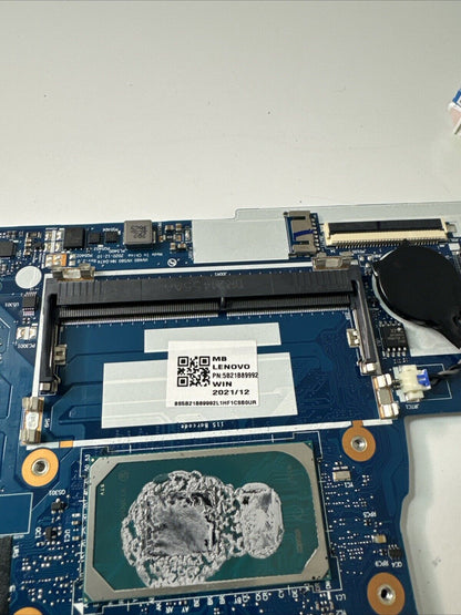 Genuine Lenovo V14 G2-ITL Motherboard intel i5-11th Gen 5B21B89992 (FAULTY)