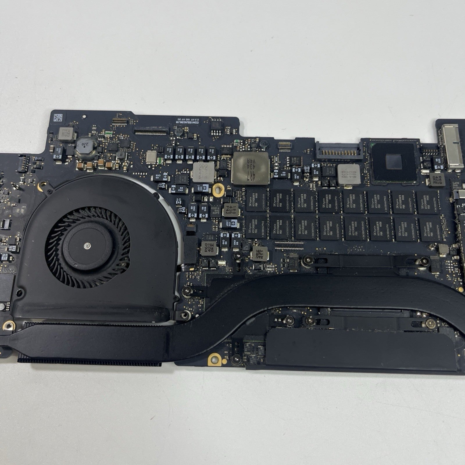 MacBook Pro A1398 Mid 2014 Logic Board,fan& heatsink  2.8GHz Core i7 16GB