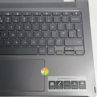 Genuine Acer CB Spin 714 Palmrest Upper Case Keyboard And Touch Pad CN6713TJ