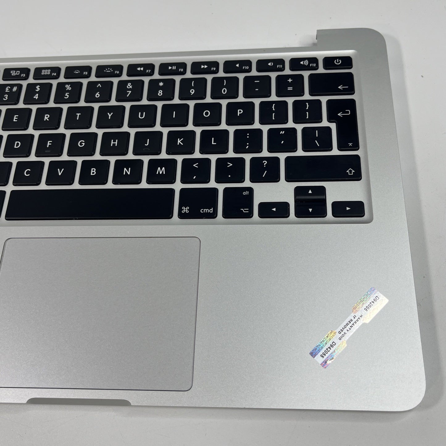 MacBook Pro Retina, 13-inch, Mid 2017 A1502 Palmrest UK Keyboard Touchpad Batter