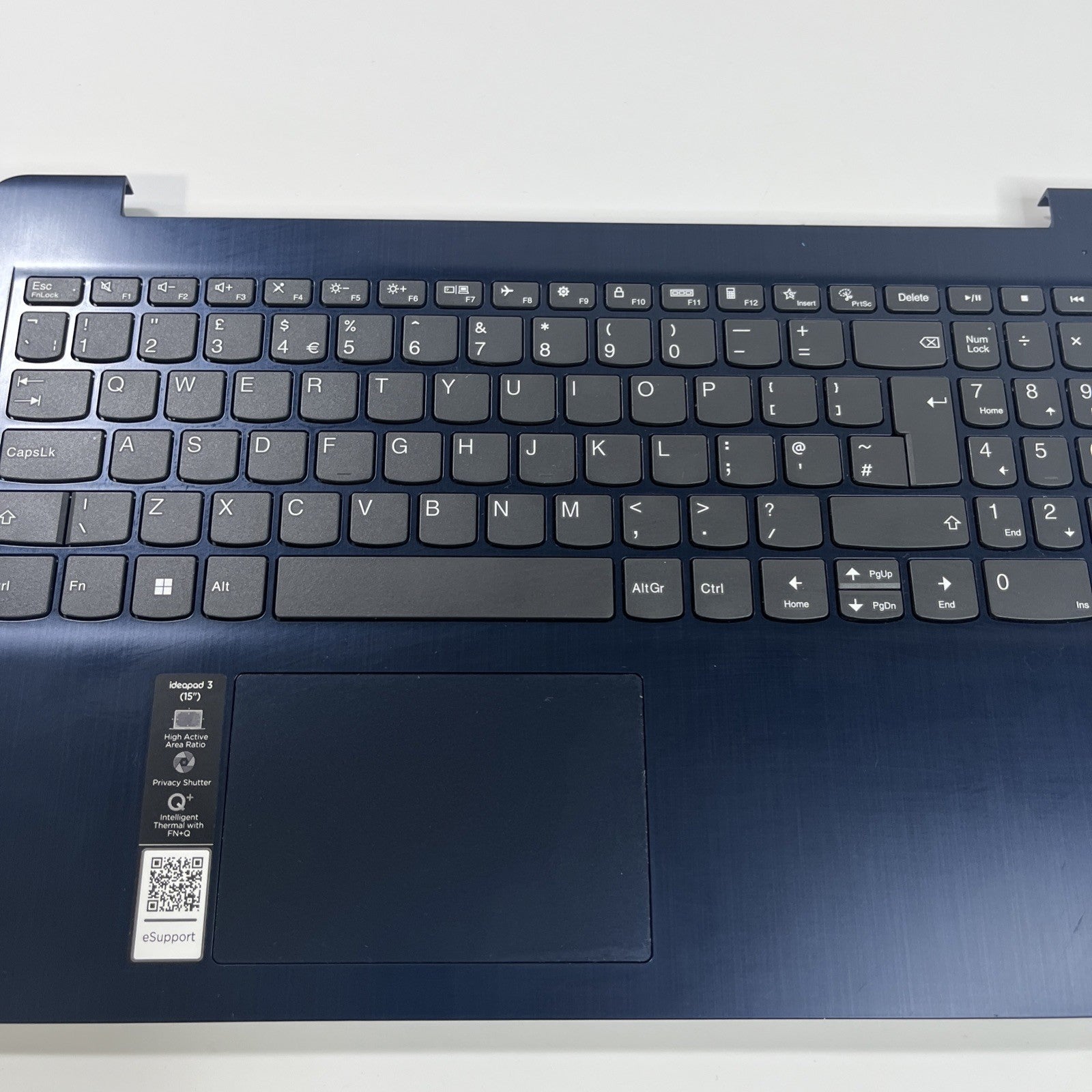 Genuine Lenovo Ideapad 3 15IAu7 Palmrest, Touchpad & Speakers ChJ10B350