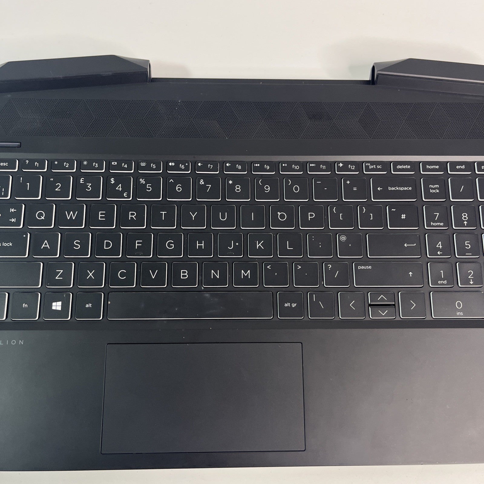 Genuine Black Hp Pavilion 15-dk2029na Palmrest ,keyboard & Usb Board AM2K8000