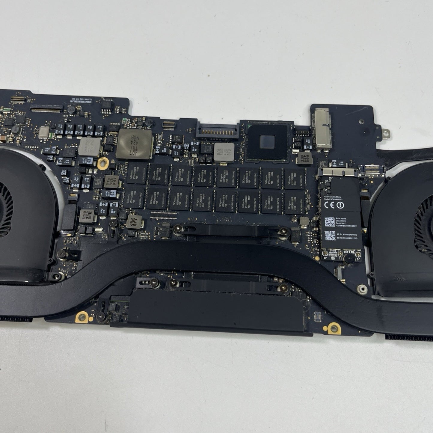 MacBook Pro A1398 Mid 2014 Logic Board,fan& heatsink  2.8GHz Core i7 16GB