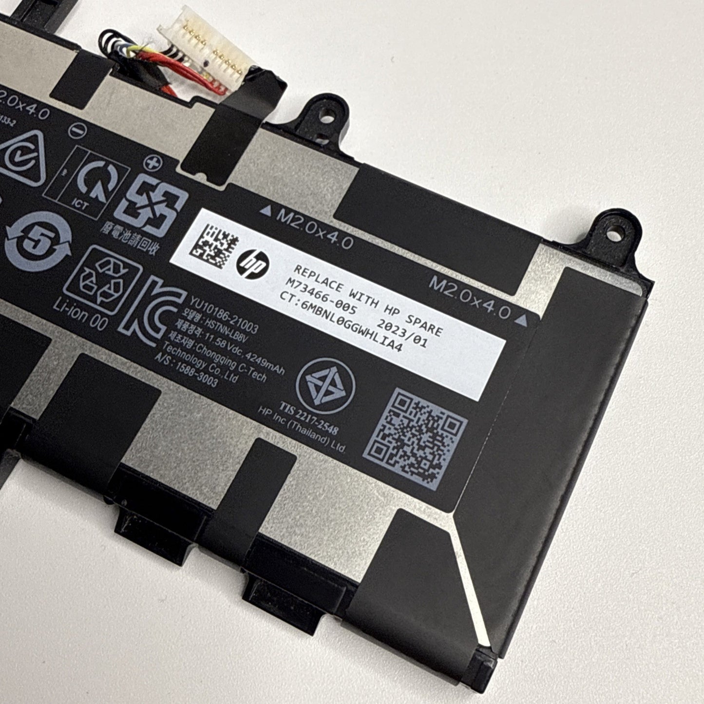 Genuine HP EliteBook 840 G10 860 G9 ZBook Firefly G9 G10  Battery WP03XL