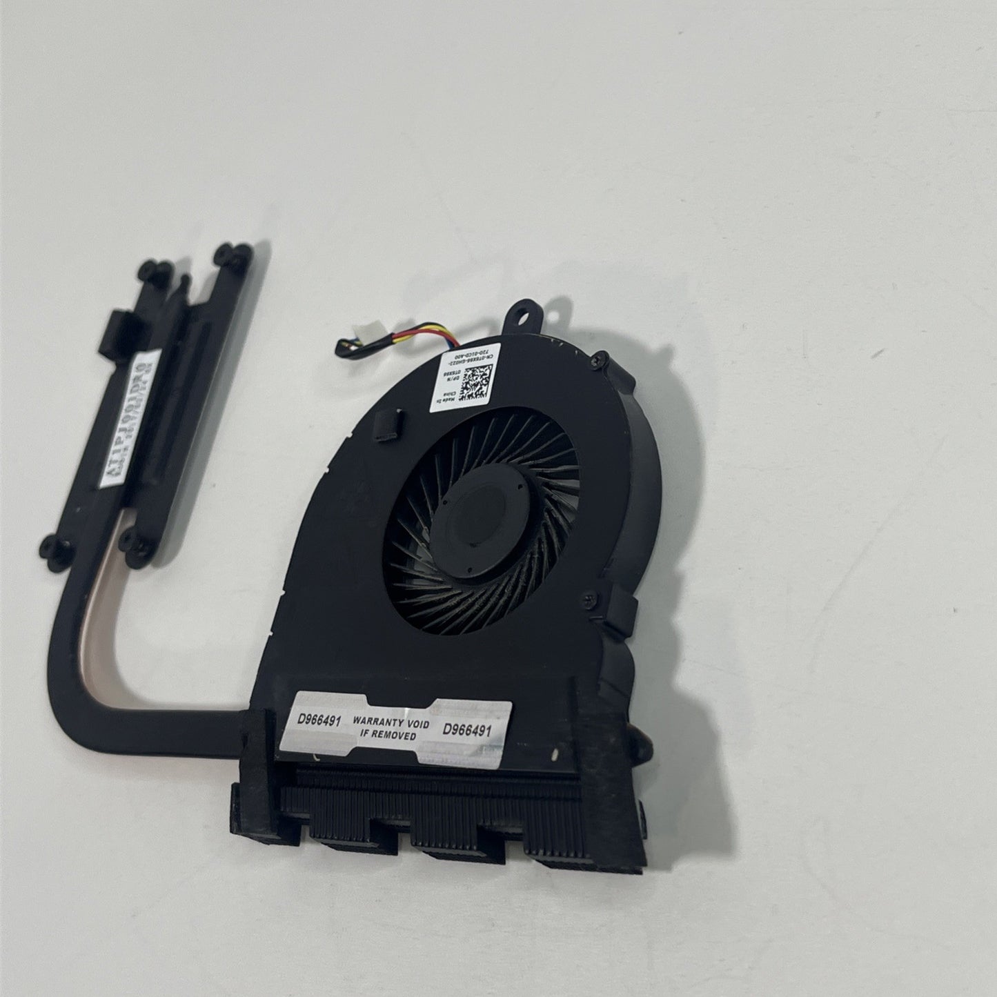 Genuine Dell Inspiron 15 5567 Laptop Cpu Cooling Fan& Heatsink  Cn-0T6X66