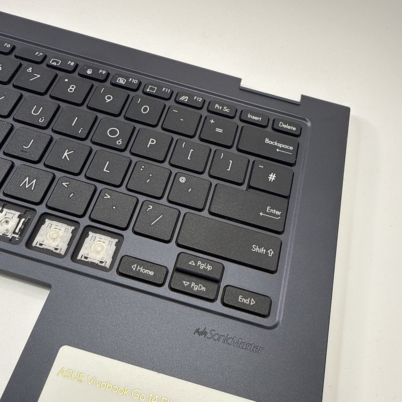 Asus Vivobook Go 14 TP1400K Palmtest Assembly UK Keyboard 13N1-E8A0321