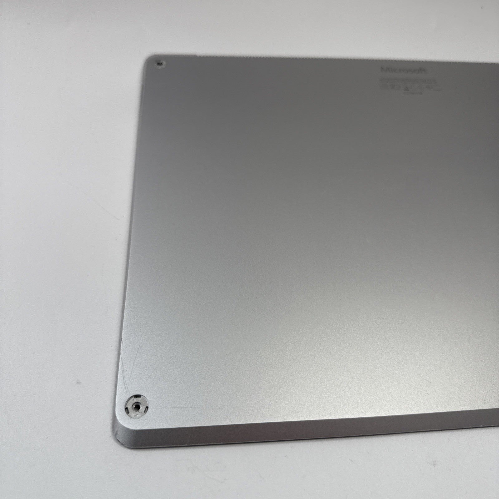 Microsoft Surface 4 1950 13.5 Bottom Base Battery & Housing Silver M1091261-007