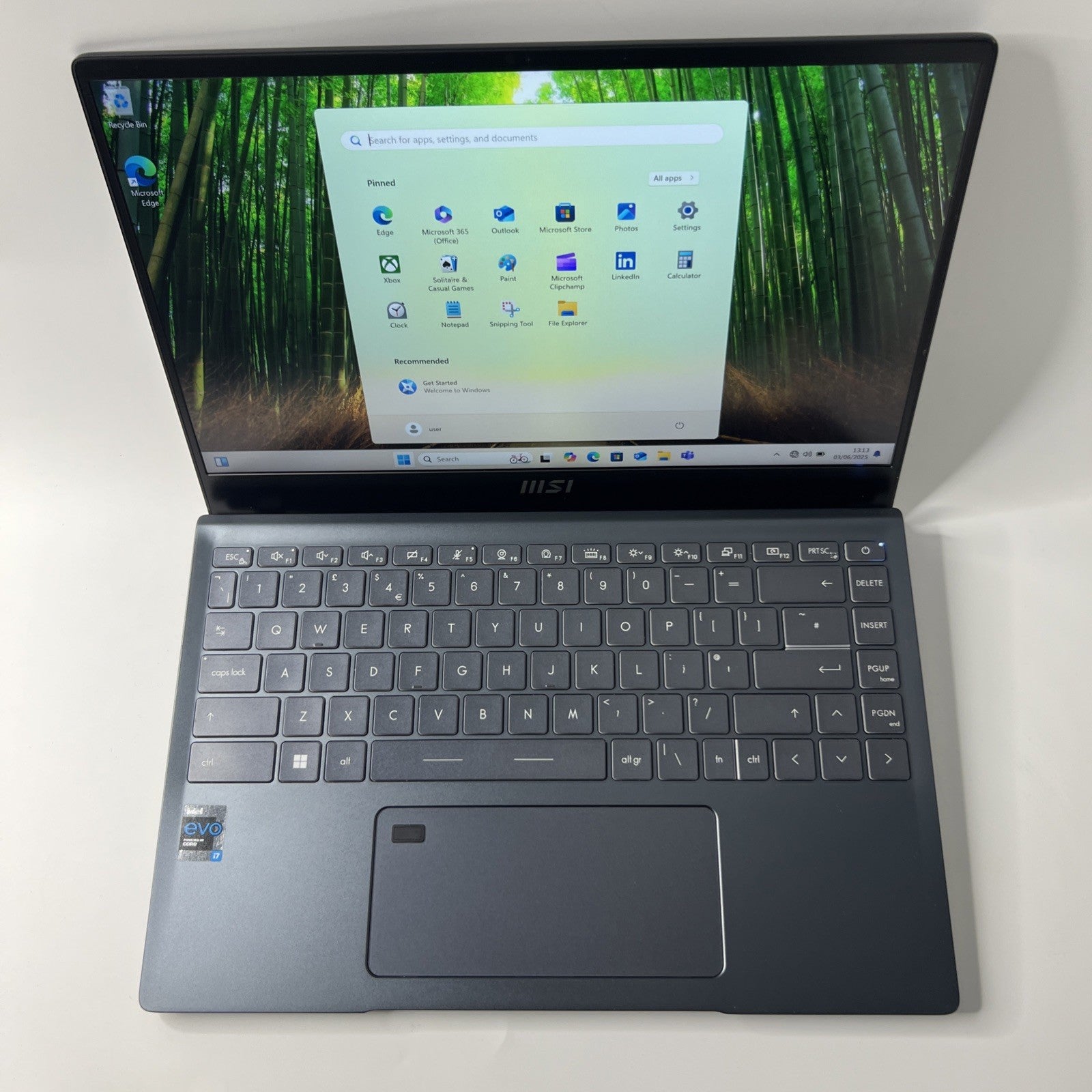 MSI Prestige 14EVO A12M Laptop Intel I7 1280P 16GB RAM 512GB SSD Windows 11