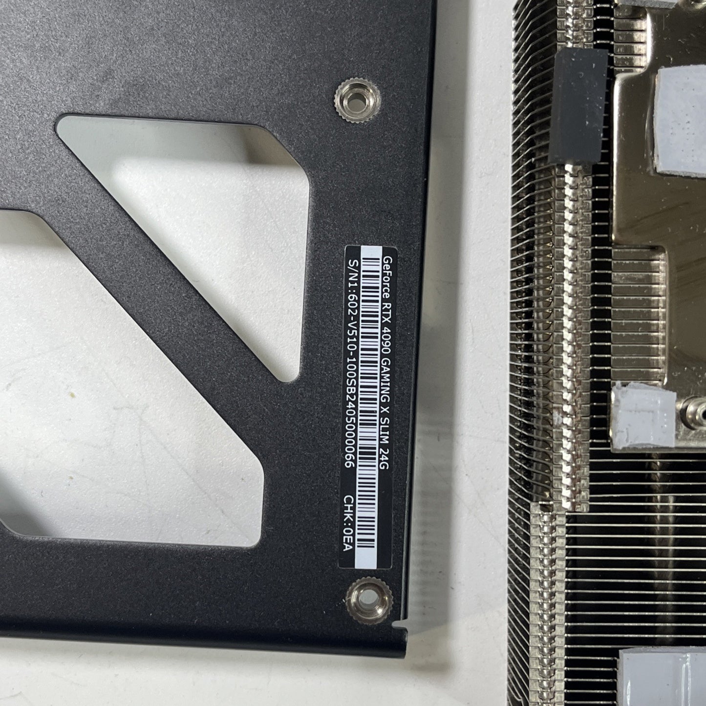 MSI GeForce RTX 4090 24 GB Black  3X Gaming X Slim GDDr6X .taken Parts