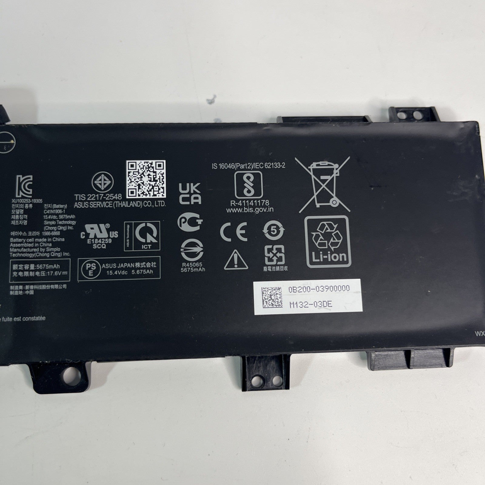 Battery for Asus TUF Gaming A15 FA506IV FA706IU F15 FX506 C41N1906 C41N1906-1 UK