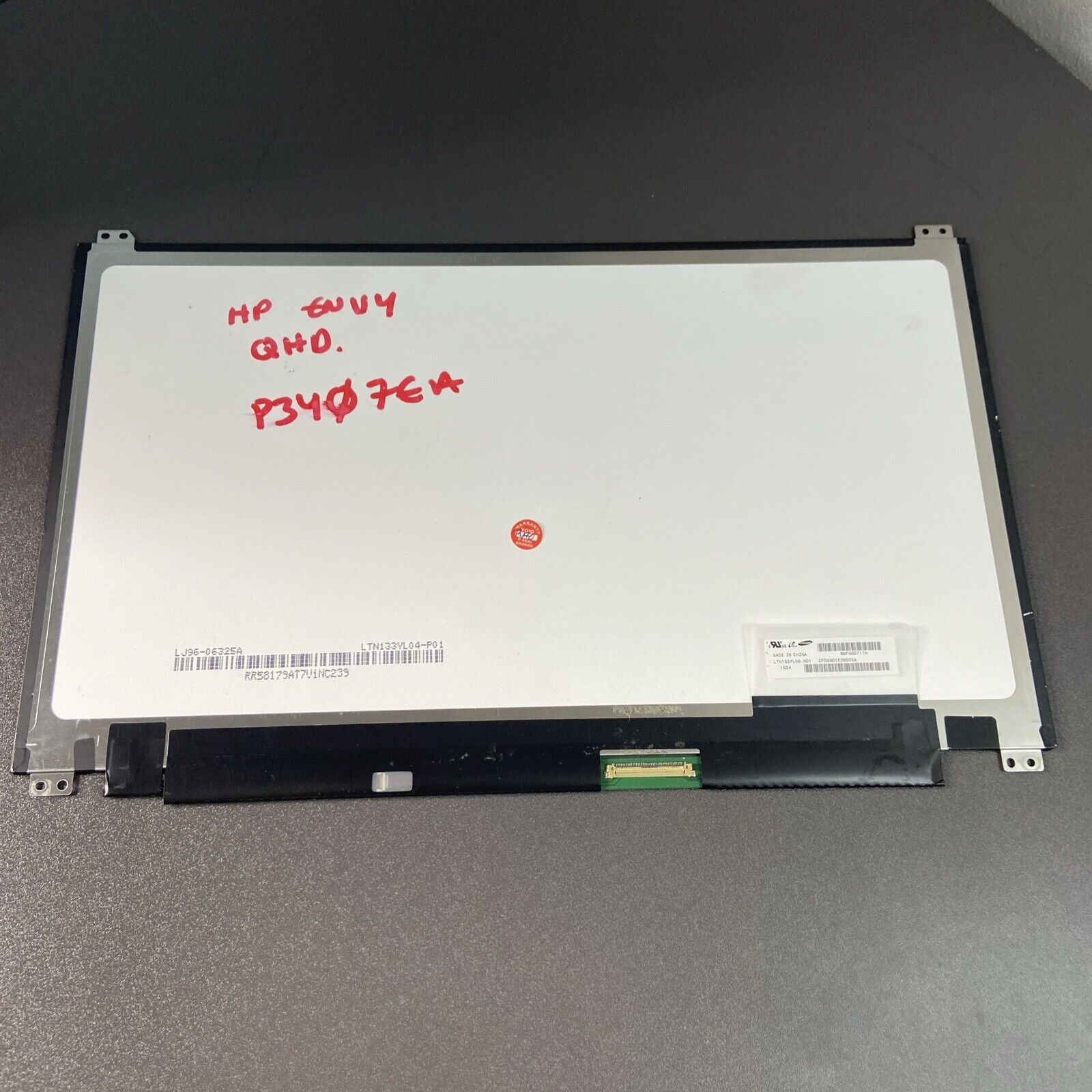 13.3" LTN133YL06-H01 QHD+ eDP LED LCD Non Touch IPS Display Screen Panel