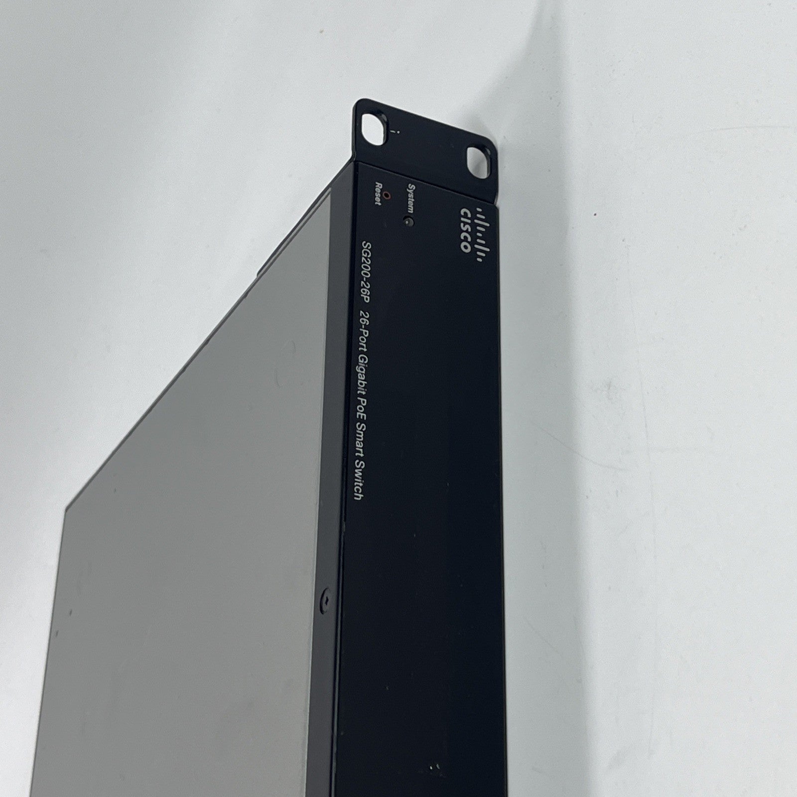 Cisco SG200-26P 26-Port Gigabit PoE Smart Switch - Black, FEW MINOR.