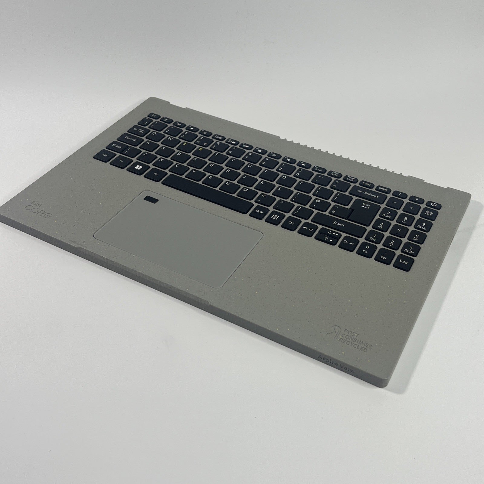 Genuine Acer Aspire Vero AV15-51 Palmrest UK Keyboard with Trackpad Grade A.