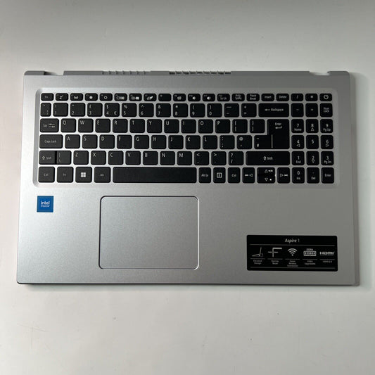 Acer Aspire 1 A115-32 Complete Palmrest Assembly UK Keyboard Touchpad USB Board