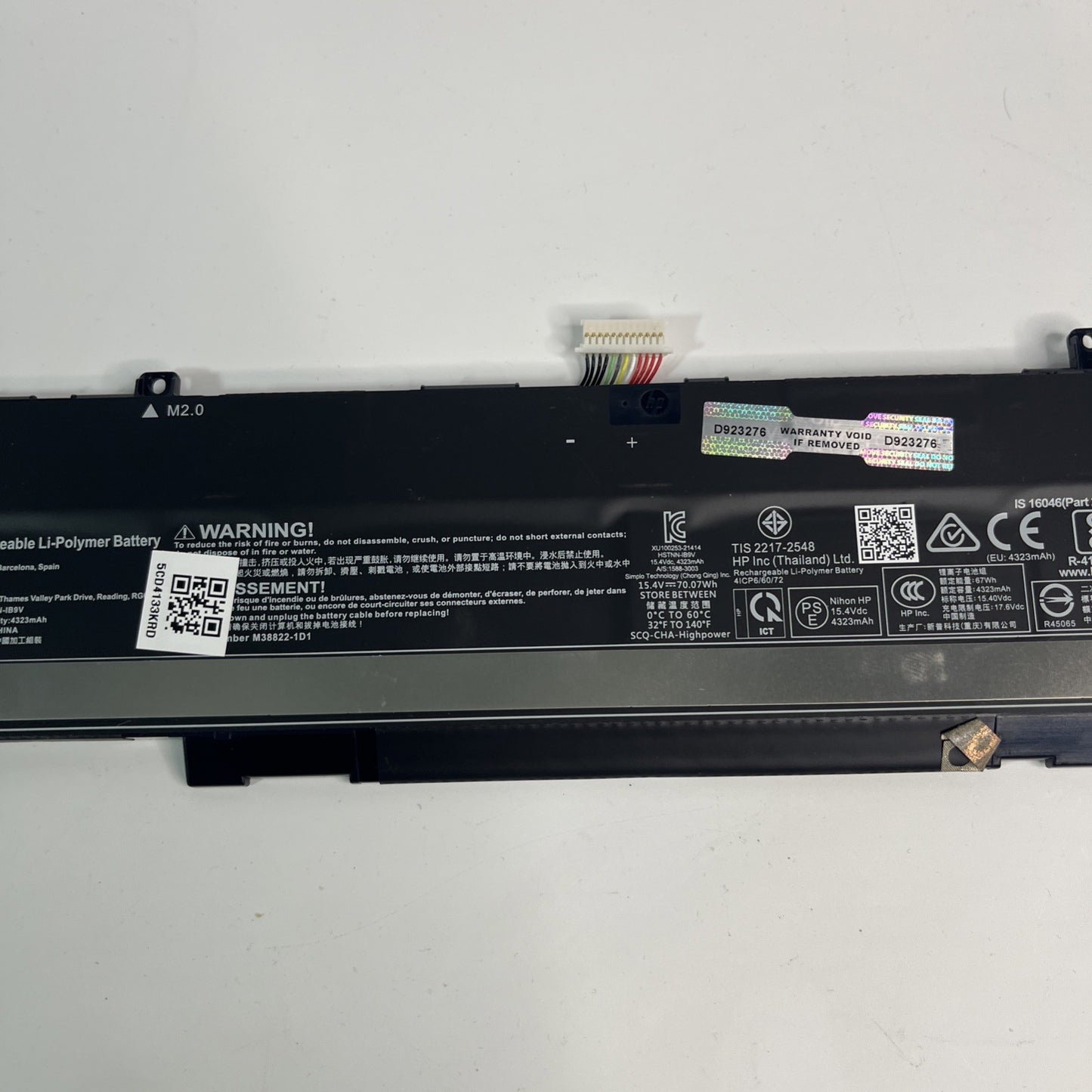 Genuine Battery WK04XL M38822-AC1 HSTNN-IB9V For HP VICTUS 15-fa.