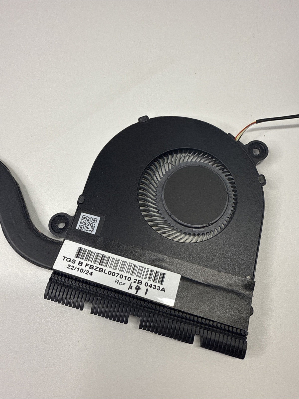 FBZBL007010 Acer Chromebook CP514-1H CP514-1HH CPU Cooling Heatsink And Fan
