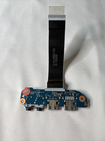 For Notebook Clevo NH55DC  card reader audio USB port board and cable 