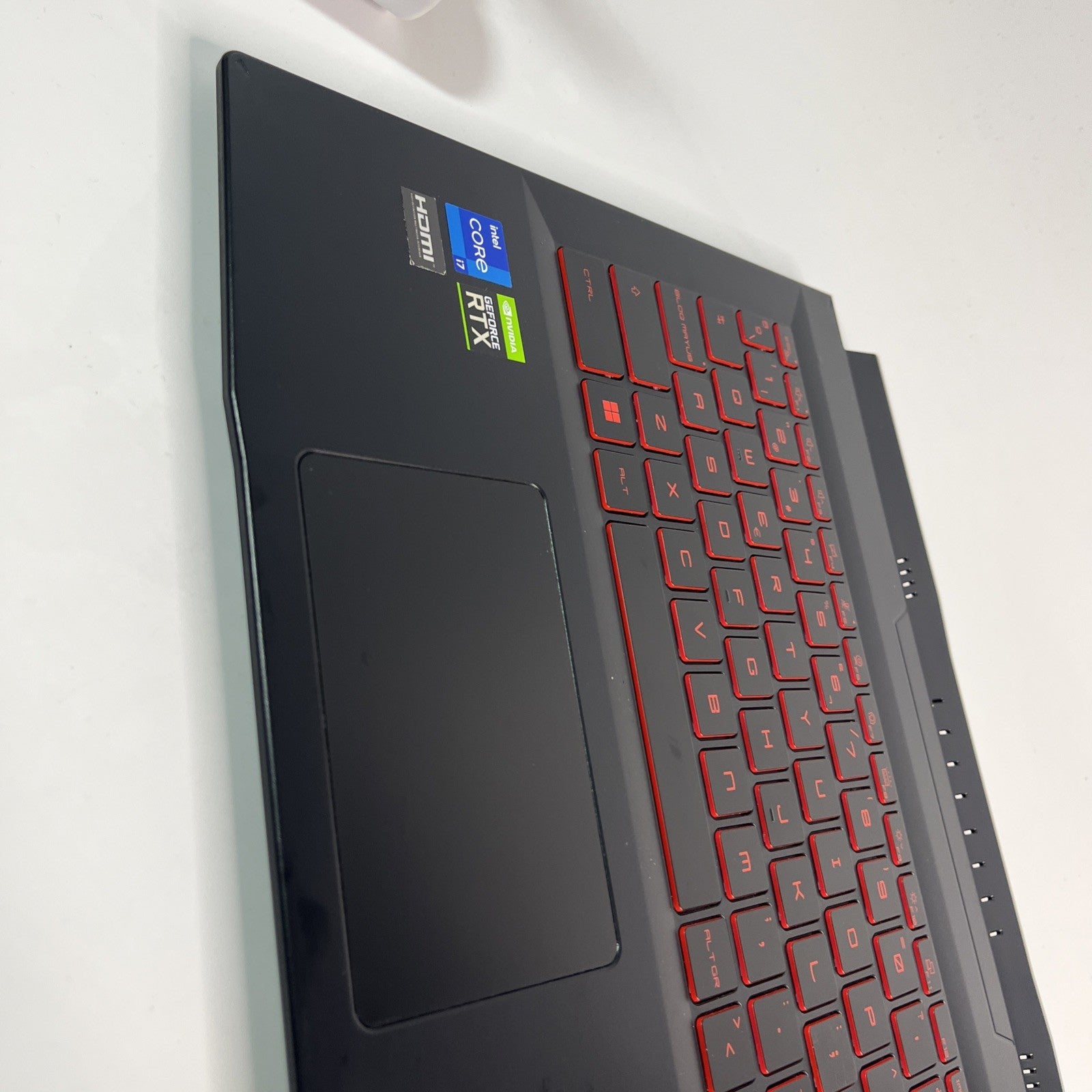 Genuine Black MSI Katana GF66 12UE Palmrest,  Touchpad & Keyboard 307582C211M