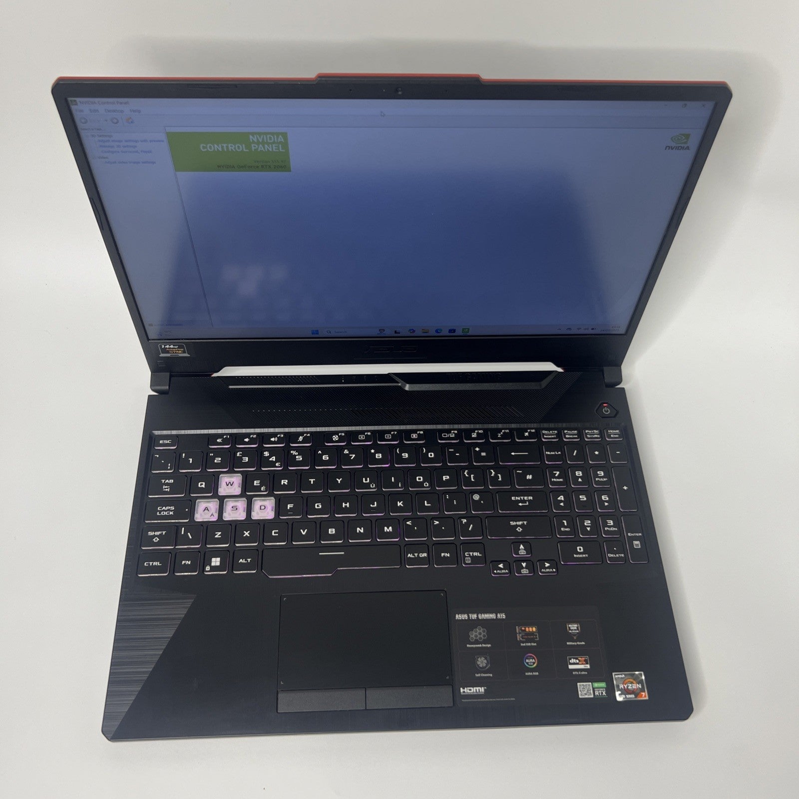 ASUS TUF Gaming FA506IV 15.6” FHD AMD Ryzen 7 4800H RTX 2060 16GB RAM 256GB SSD
