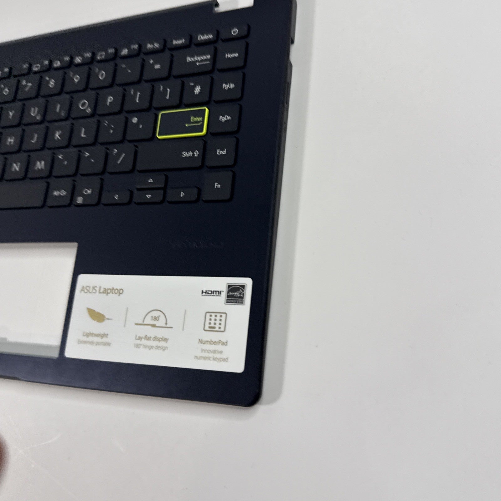 Genuine Asus Top Palmrest And  Keyboard L410M Dark Blue 3BBKWTAJN60