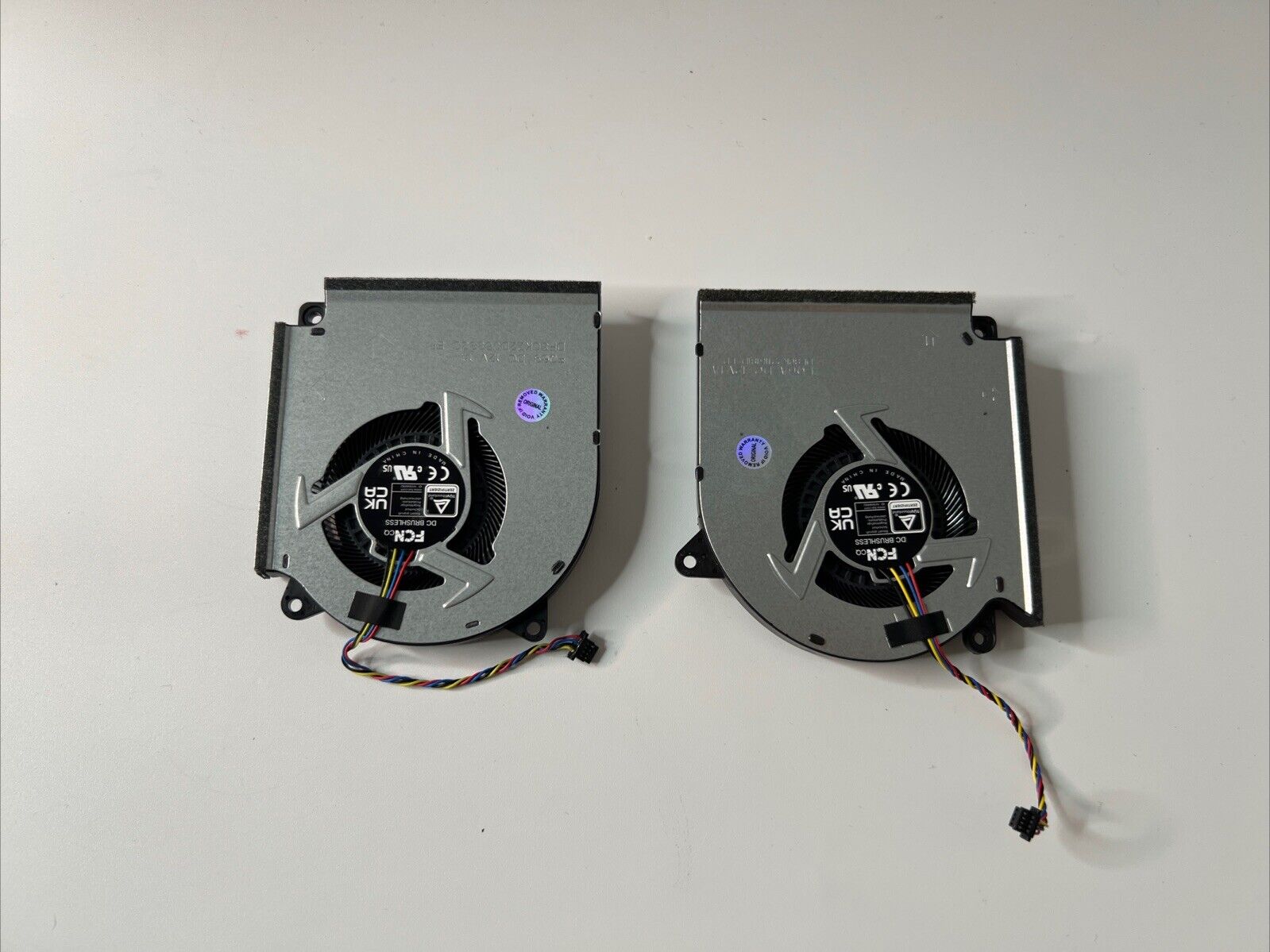 Genuine ASUS ROG Strix G16 G614J  G614JI/JJ CPU CPU+GPU COOLING FAN DC12V